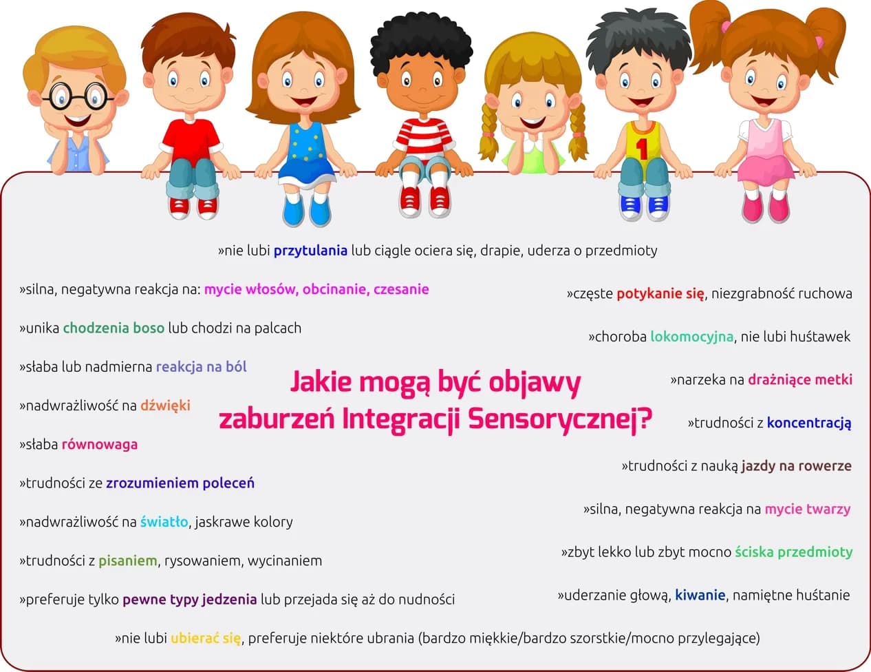 Objawy zaburzeń SI: Czy Twoje dziecko inaczej odbiera świat?